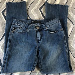 Rock & Republic raw hem jeans 👖 Size 6